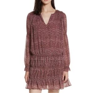 NWT Joie 100% Retail $368 Silk Boho Dress